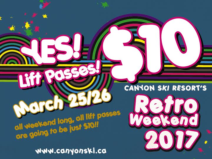 Its our $10 Weekend at Canyon!!